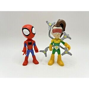 Spidey and His Amazing Friends DOC OCK + Spider-Man Action Figure Doctor Octopus